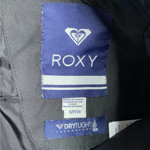 ROXY Dryflight Snow Pants Charcoal Size Small - Picture 6 of 13